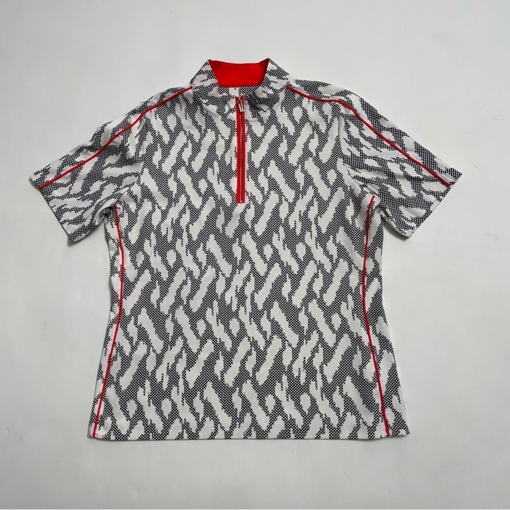 TAIL quarter zip golf polo